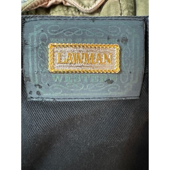Lawman Vintage Womens Jeans Black World Class Denim Superior Fit Size 9 - Picture 11 of 11